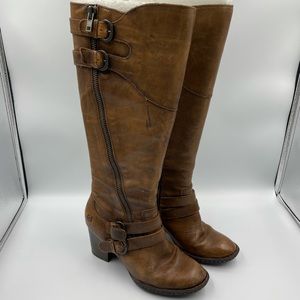 Born Knee High Leather Boots,‎ Women’s sz 6